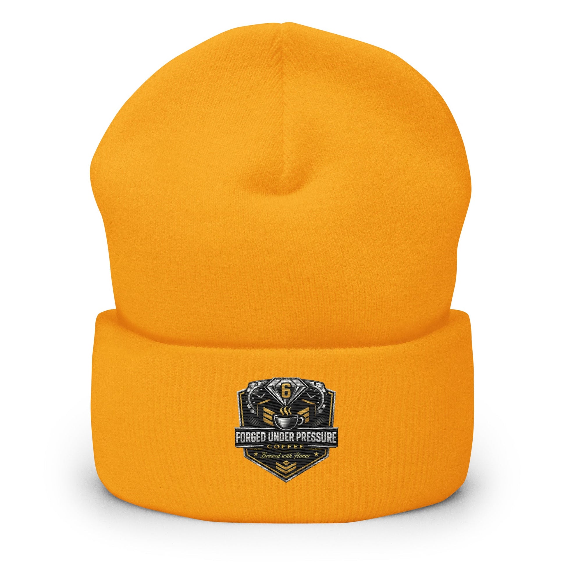 Cuffed Beanie - Forged Under Pressure Coffee