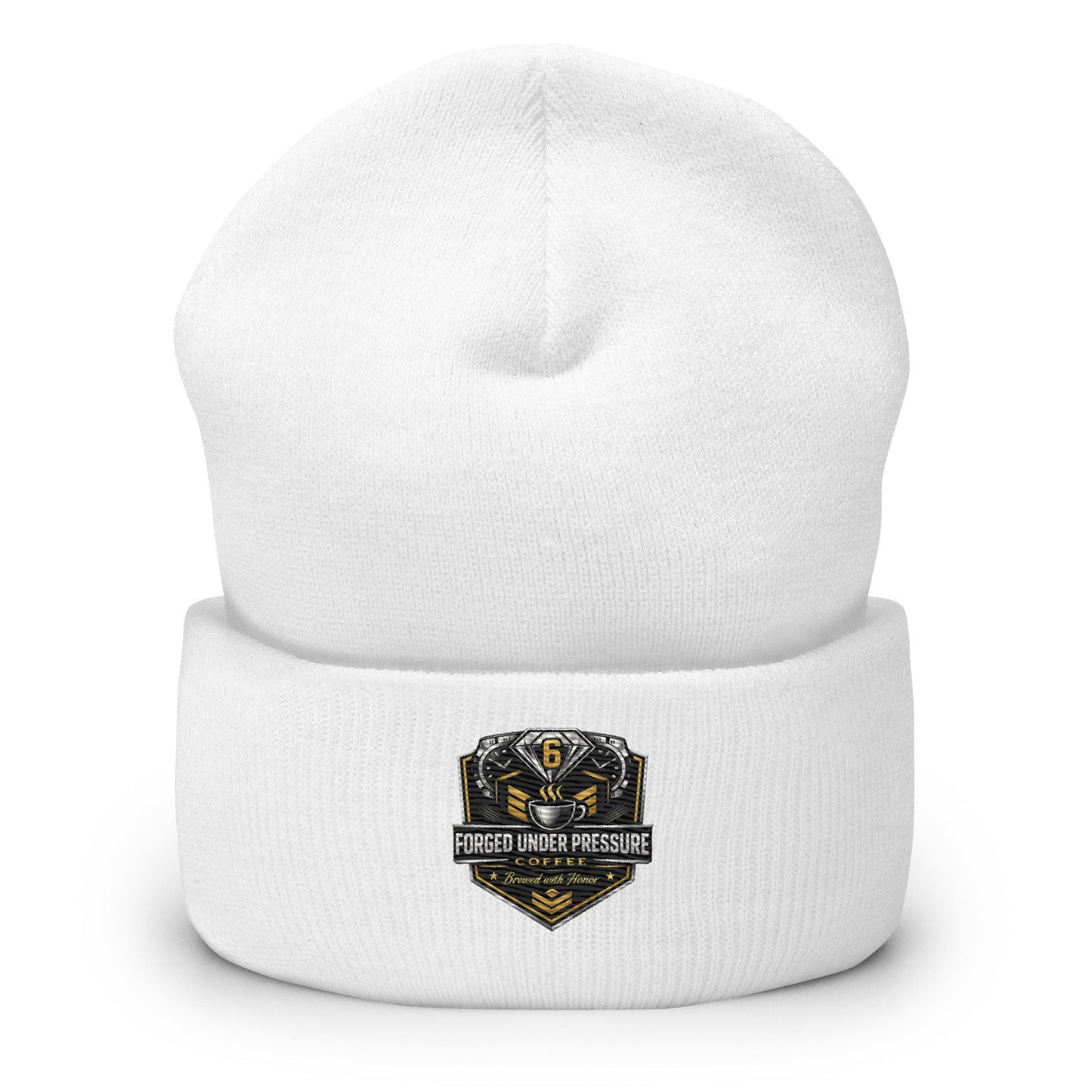 Cuffed Beanie - Forged Under Pressure Coffee