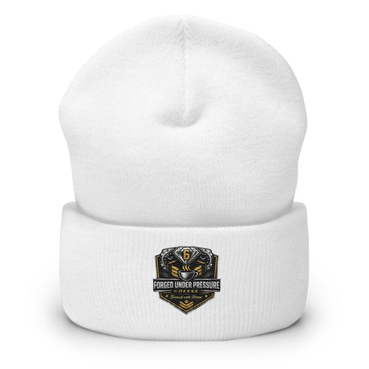 Cuffed Beanie - Forged Under Pressure Coffee