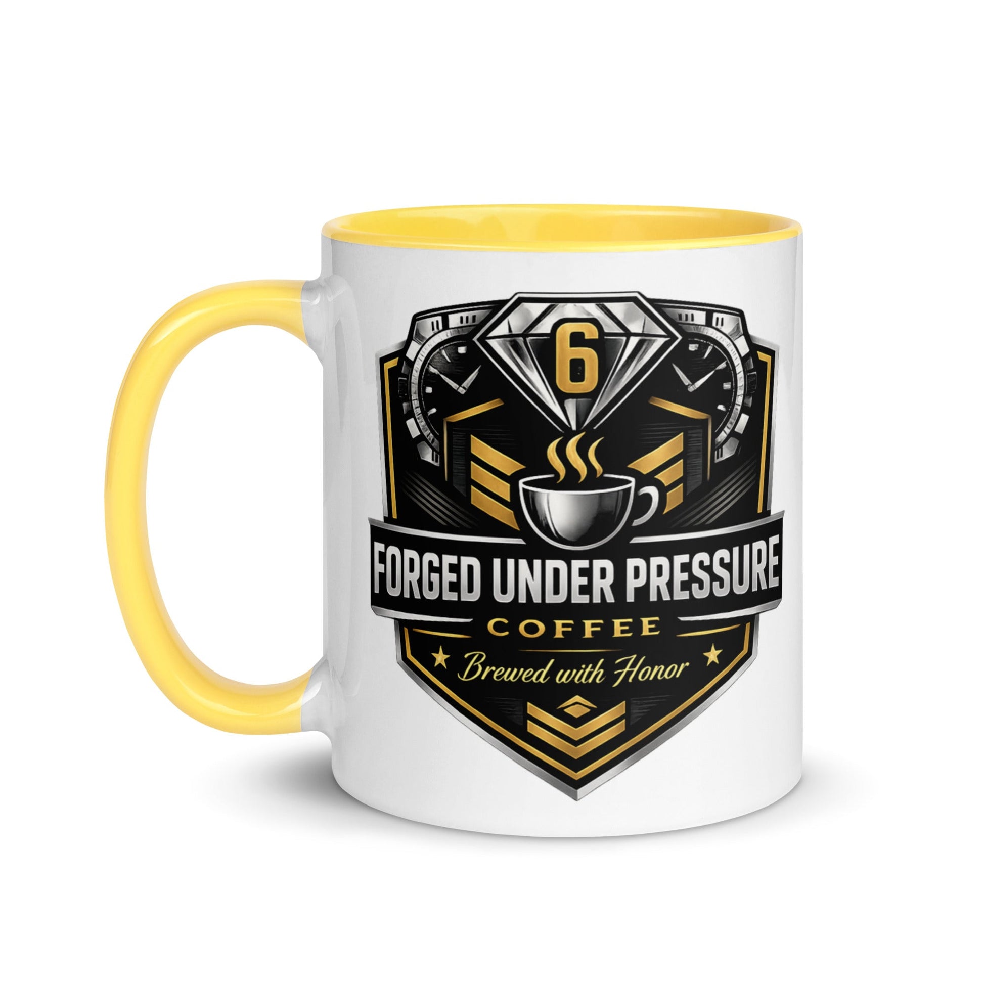 Mug with Color Inside - Forged Under Pressure Coffee
