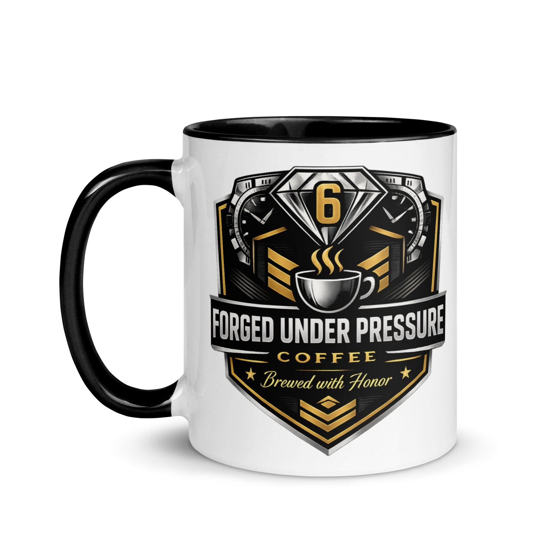 Mug with Color Inside - Forged Under Pressure Coffee