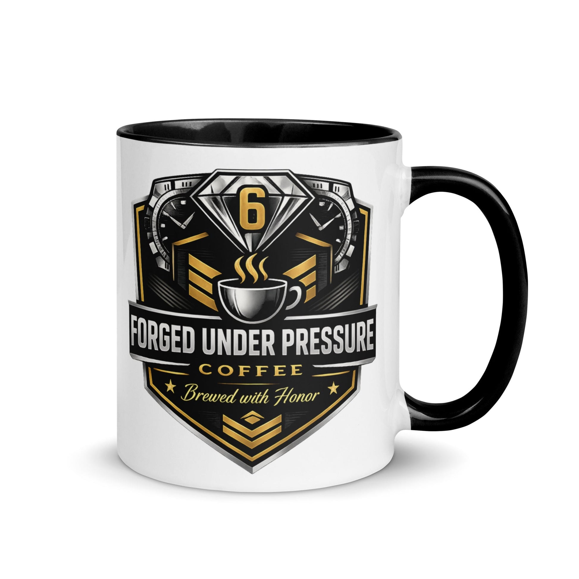 Mug with Color Inside - Forged Under Pressure Coffee