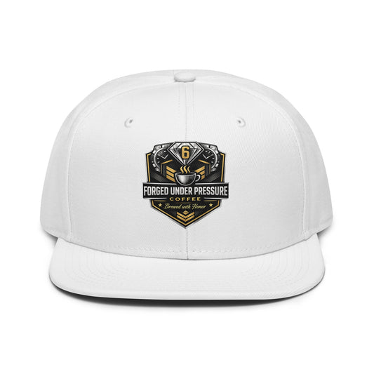 Snapback Hat - Forged Under Pressure Coffee
