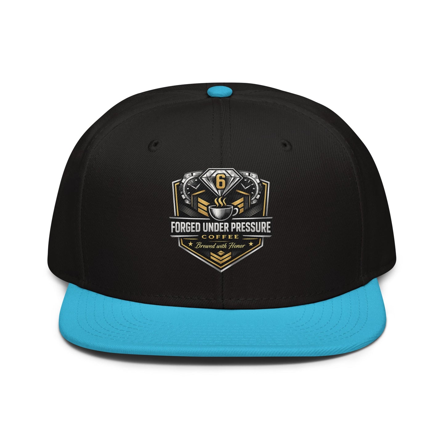Snapback Hat - Forged Under Pressure Coffee