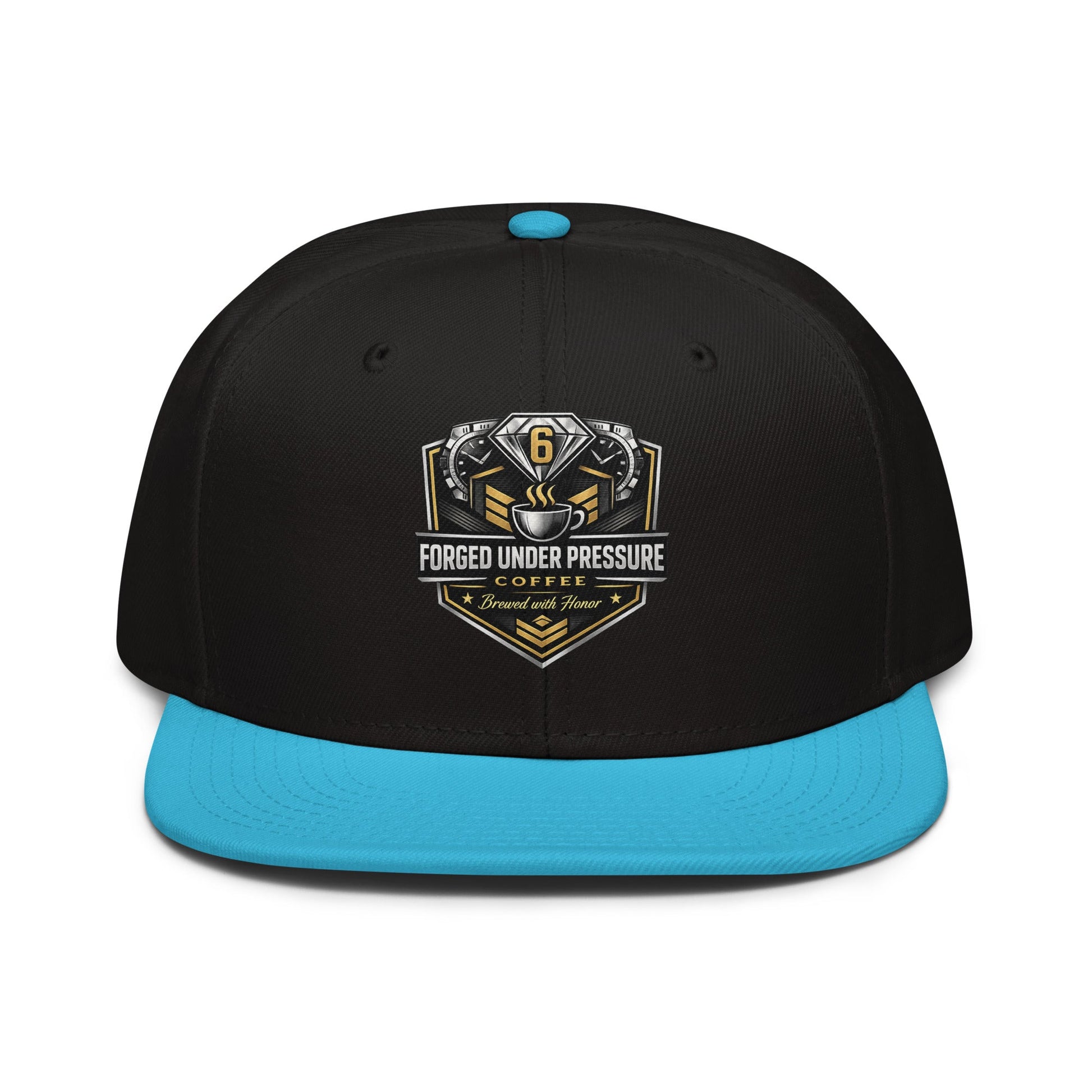 Snapback Hat - Forged Under Pressure Coffee